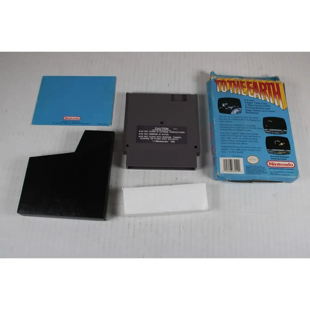 To the Earth CIB (Nintendo Entertainment System, 1990, NES) authentic, complete